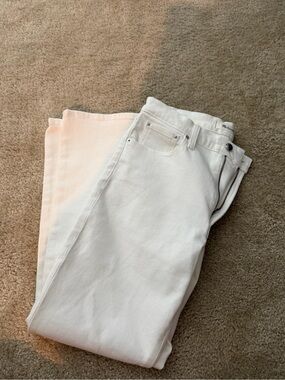 NWOT Stretch flare Madewell crop Jean